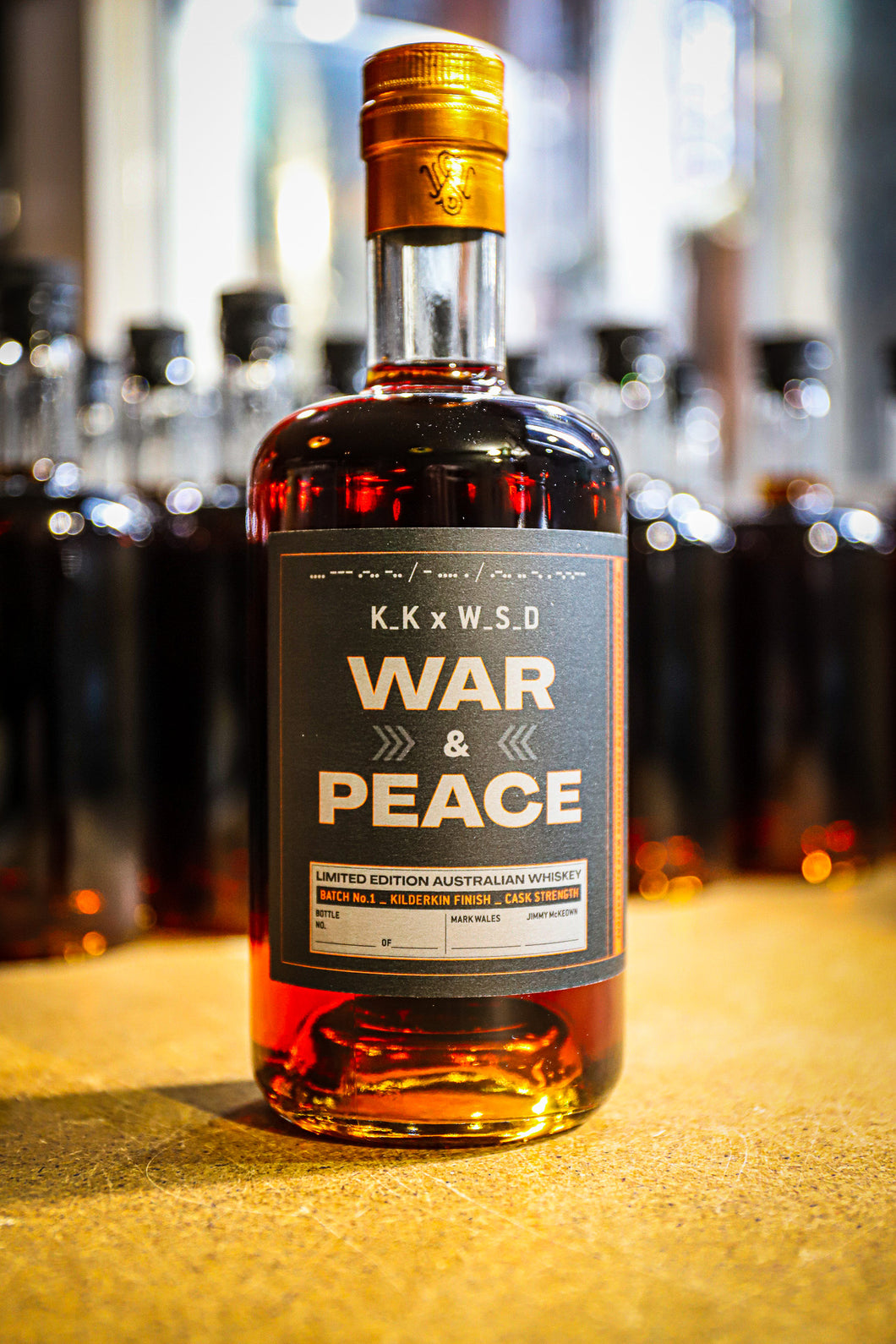 War & Peace Australian Whiskey Limited Edition Set